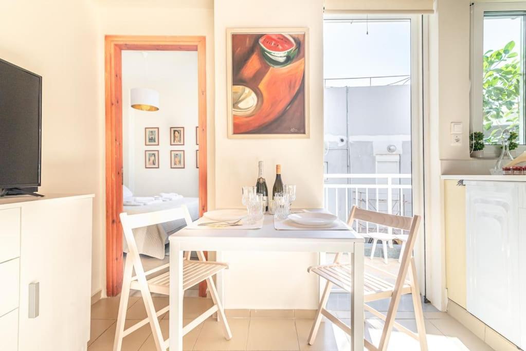 Cozy Apartment In The Heart Of City Center 伊拉克利翁 外观 照片